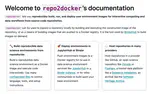 Overhauling repo2docker's documentation